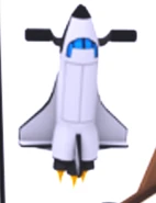 The Shuttle Pogo on the Gifts Display.