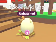 The Woodland Egg in-game