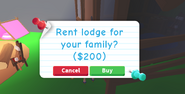 Rent Lodge Notification
