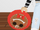 Gingerbread Face Flying Disc