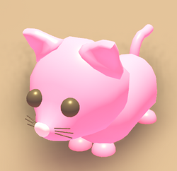 A Pink Cat in-game.