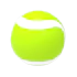 Tennis ball in inv