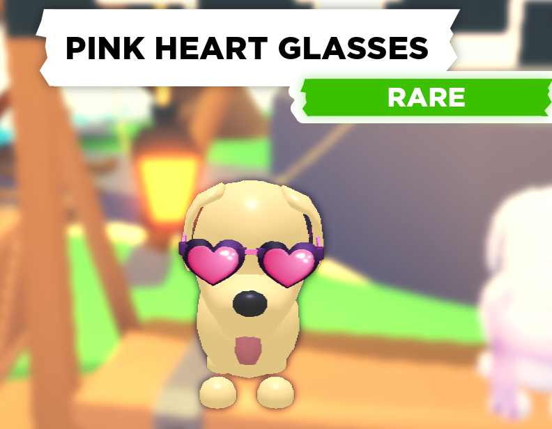 Pink Heart Glasses Adopt Me Wiki Fandom - pink heart glasses roblox