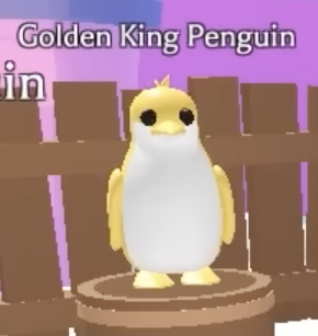 RARE Gold Penguin Let's Play Roblox Adopt Me Video Game 