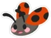 Ladybug sticker