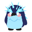 Frozen Penguin Sticker