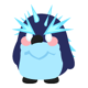 Frozen Penguin Sticker