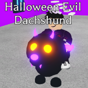 Halloween Evil Dachshund