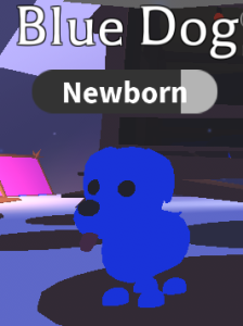 Blue Dog Adopt Me Wiki Fandom - making neon blue dog in roblox adopt me