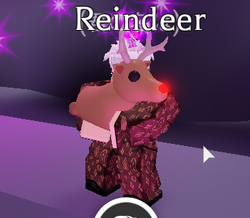 Reindeer Adopt Me Wiki Fandom - roblox adopt me hristmas reindeer stable