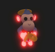 Mega Neon Toy Monkey (gif)