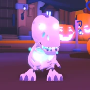 The Skele-Rex in-game.