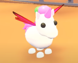 roblox adopt me mega neon unicorn