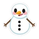 Snowman Sticker