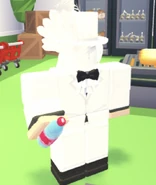 Water Bottle hold.jpg (61 KB) A player holding the VIP Water (from the VIP room).