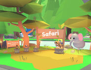 The Elephant at the Safari Zone.