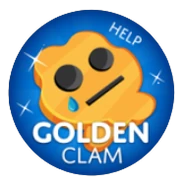 The Golden Clam Gamepass icon.