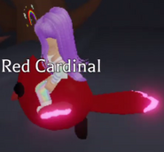 Mega Neon Red Cardinal