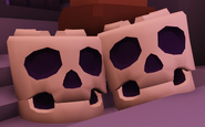 The Skull Drums displayed in the Halloween Shop.