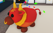 The Lunar Ox in-game.