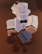 A player using the Finger Piano.