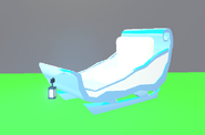 The Ice Queen Sleigh in-game.