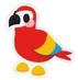 Parrot sticker
