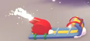 The Snowblower Toboggan in-game.