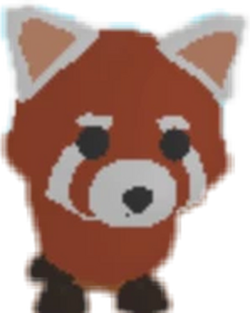 Red Panda Adopt Me Wiki Fandom - neon red roblox logo