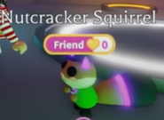 Mega Neon Nutcracker Squirrel (Rare)