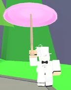 Flying Disc Umbrella use.png (66 KB) A player using the Flying Disc Umbrella.