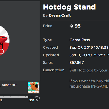 Gamepasses Adopt Me Wiki Fandom - how to undo spending robux on a game pass