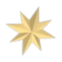 Christmas Star Flying Disc