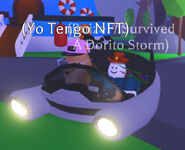 A player using the Hovercar.