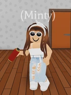 A player holding the Scroll Ingredient.