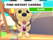 AM Pink Instant Camera