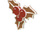 Gingerbread Holly Flying Disc