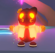 Neon Scarecrow Cat (Ultra-Rare)