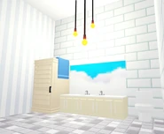 A Bathroom in the Queenslander House.