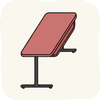 Bedroom Desks RedModernDesk.png