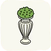 Garden Flowers WhiteGardenPot.png