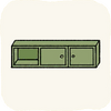 Lounge Cabinets GreenWallCabinet.png