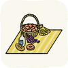 Garden GardenMats YellowPicnicBlanket.png