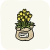 Garden Flowers YellowTulips.png