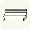 Garden GardenChairs WhiteParkBench.png
