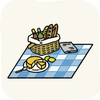 Garden GardenMats BluePicnicBlanket.png