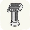 Garden Statues RomeStonePillar.png