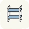 Bedroom Nightstands BlueShelfUnit.png
