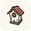Garden Nests PaintedBirdShelter.png