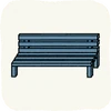 Garden GardenChairs BlueParkBench.png